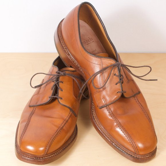 [SOLD] Allen Edmonds Men's Shoe 🇺🇸 Hillcrest Round Bicycle-toe Derby 11.5 E - Picture 1 of 8